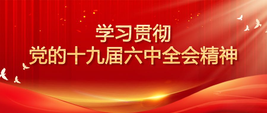 学习贯彻党的十九届六中全会精神